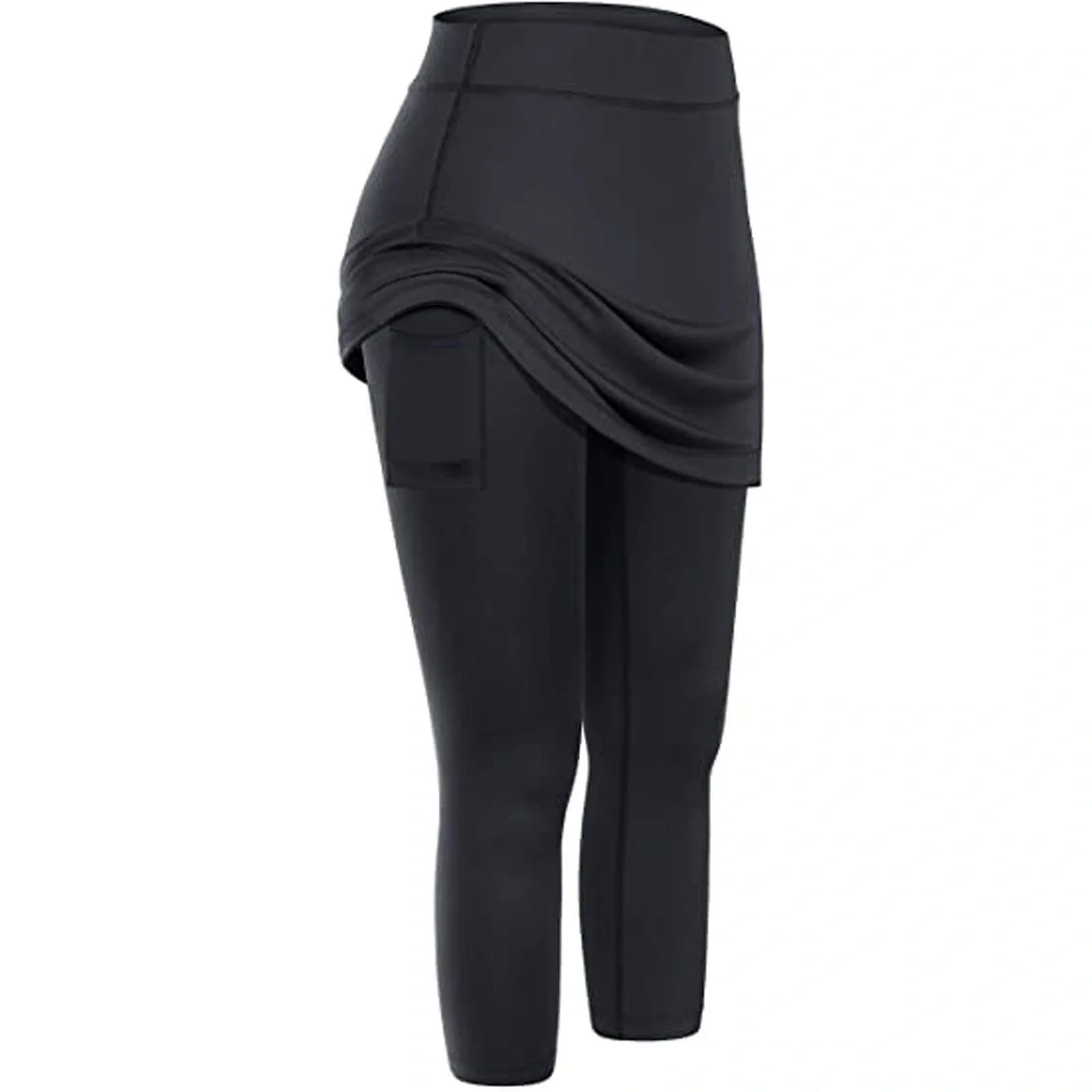 Women's tennis skirted leggings with pockets in various colours