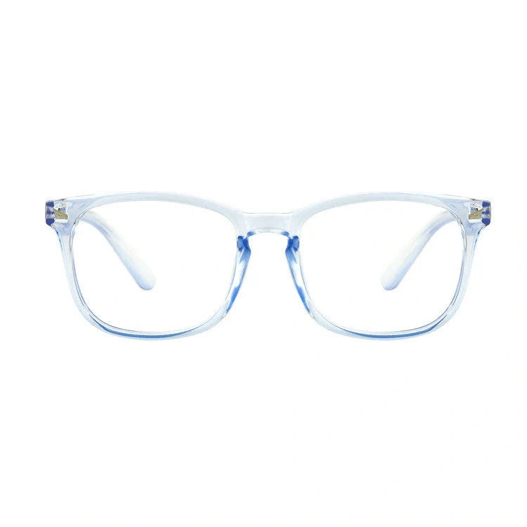 Stylish square blue light blocking glasses for eye protection and comfort