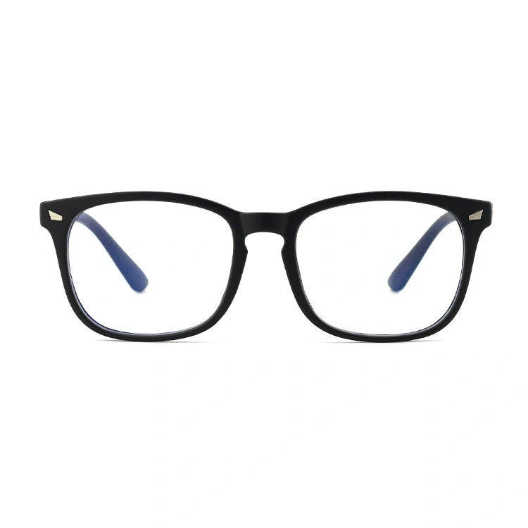 Stylish square blue light blocking glasses for eye protection and comfort