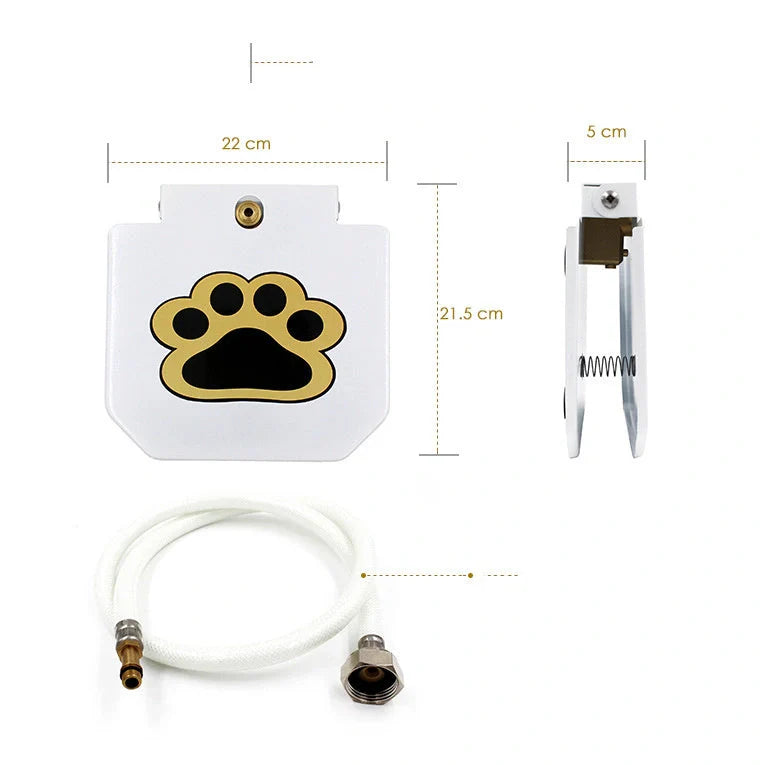 Household Pet Intelligent Automatic Water Dispenser with garden hose connection