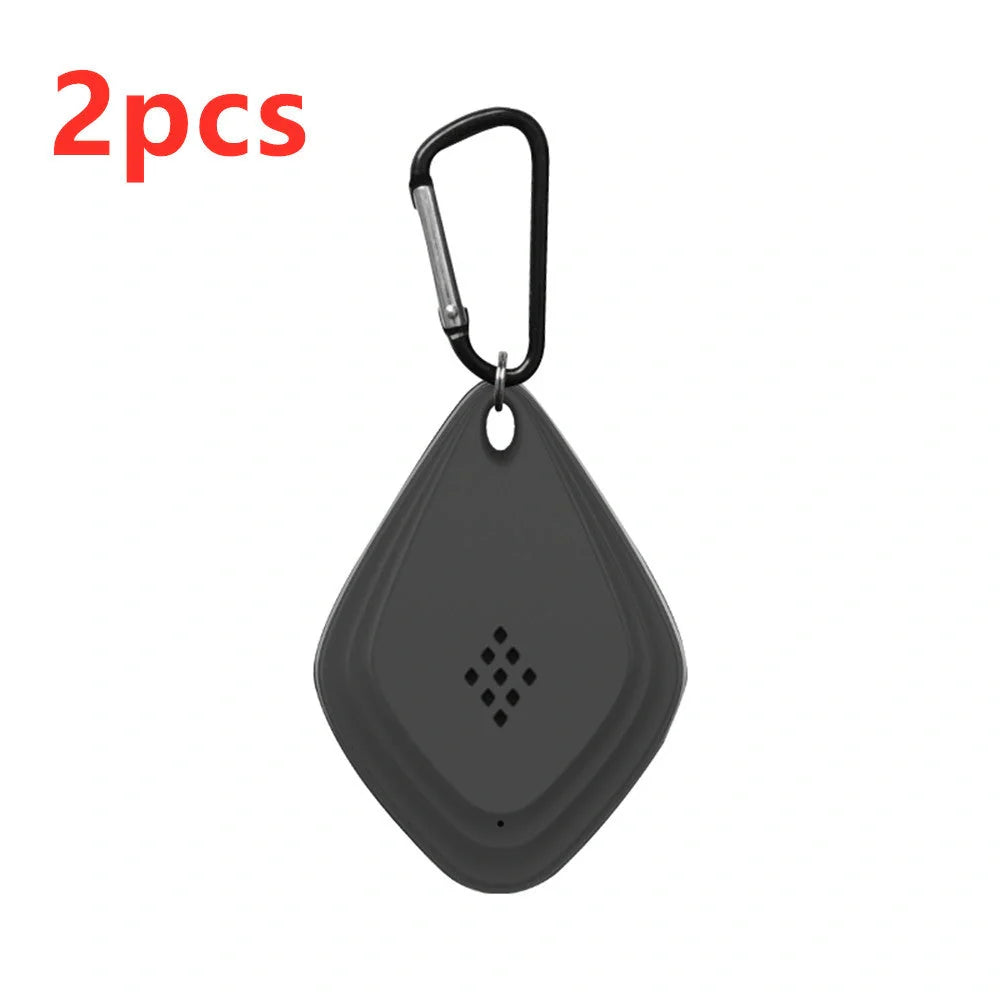 USB Rechargeable Ultrasonic Mosquito Repeller with hook and USB cable