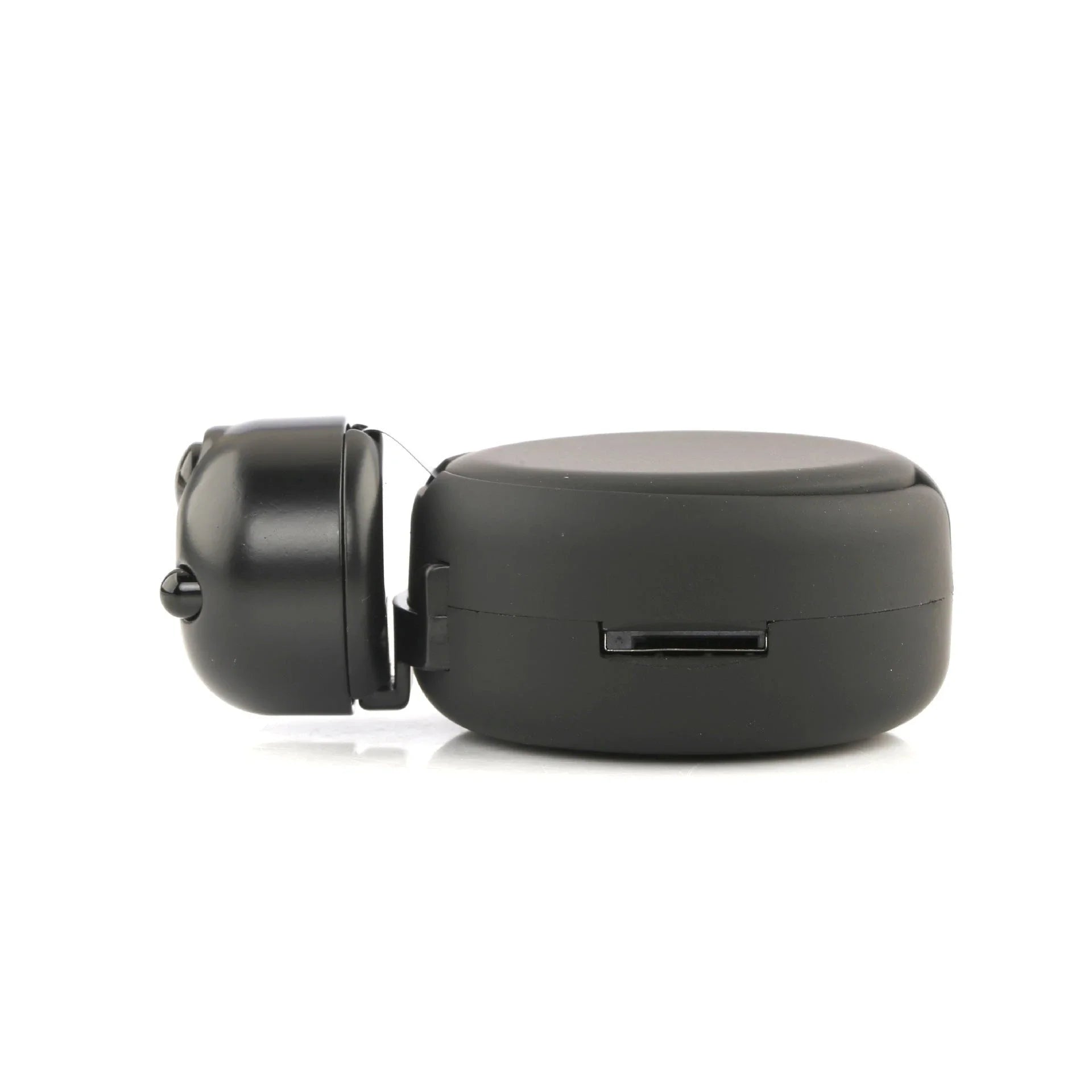 Compact telescopic surveillance camera with motion detection and night vision for home security