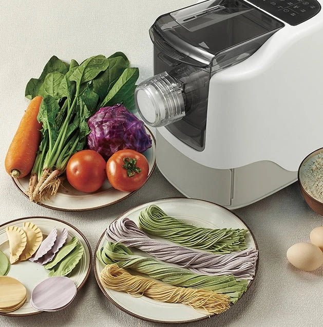 Automatic Pasta and Noodle Maker with 13 different pasta and noodle shapes