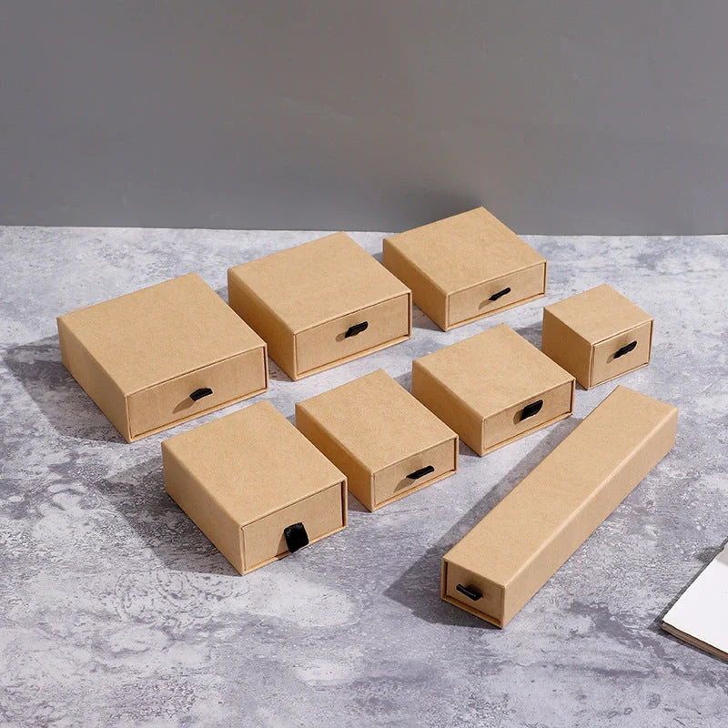 Elegant jewellery storage box with drawer-style design, available in various colours and sizes to suit your storage needs