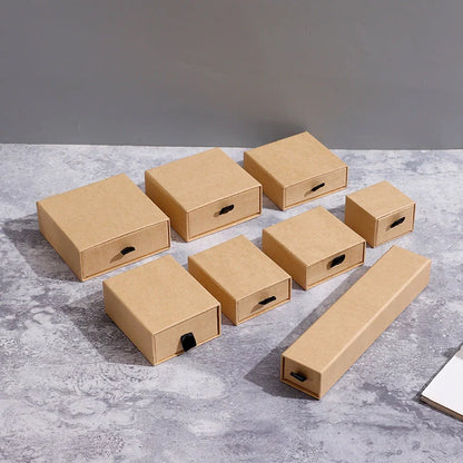 Elegant jewellery storage box with drawer-style design, available in various colours and sizes to suit your storage needs