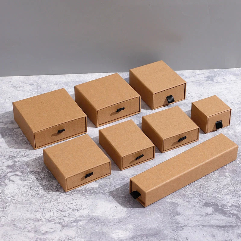 Elegant jewellery storage box with drawer-style design, available in various colours and sizes to suit your storage needs