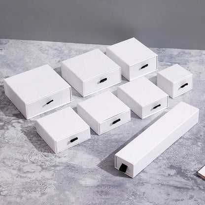 Elegant jewellery storage box with drawer-style design, available in various colours and sizes to suit your storage needs