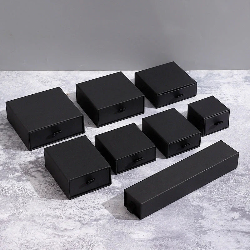 Elegant jewellery storage box with drawer-style design, available in various colours and sizes to suit your storage needs