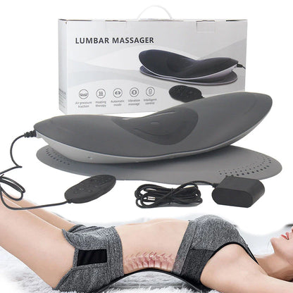 Premium Waist Massager with Heat Therapy - Ergonomic design for lower back pain relief and improved posture