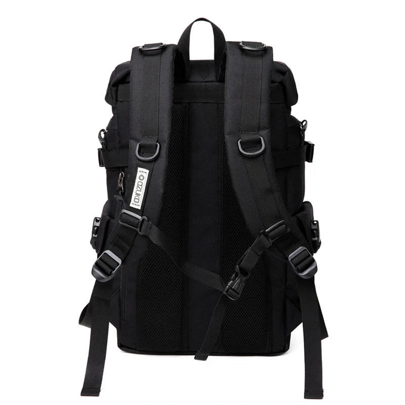 Oxford Cloth Notebook Bag with multiple pockets and breathable strap