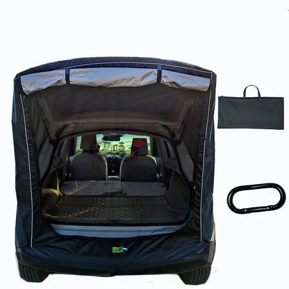 Convenient rear car tent for UK SUV owners with spacious double-sided curtain, waterproof fabric, and mosquito protection