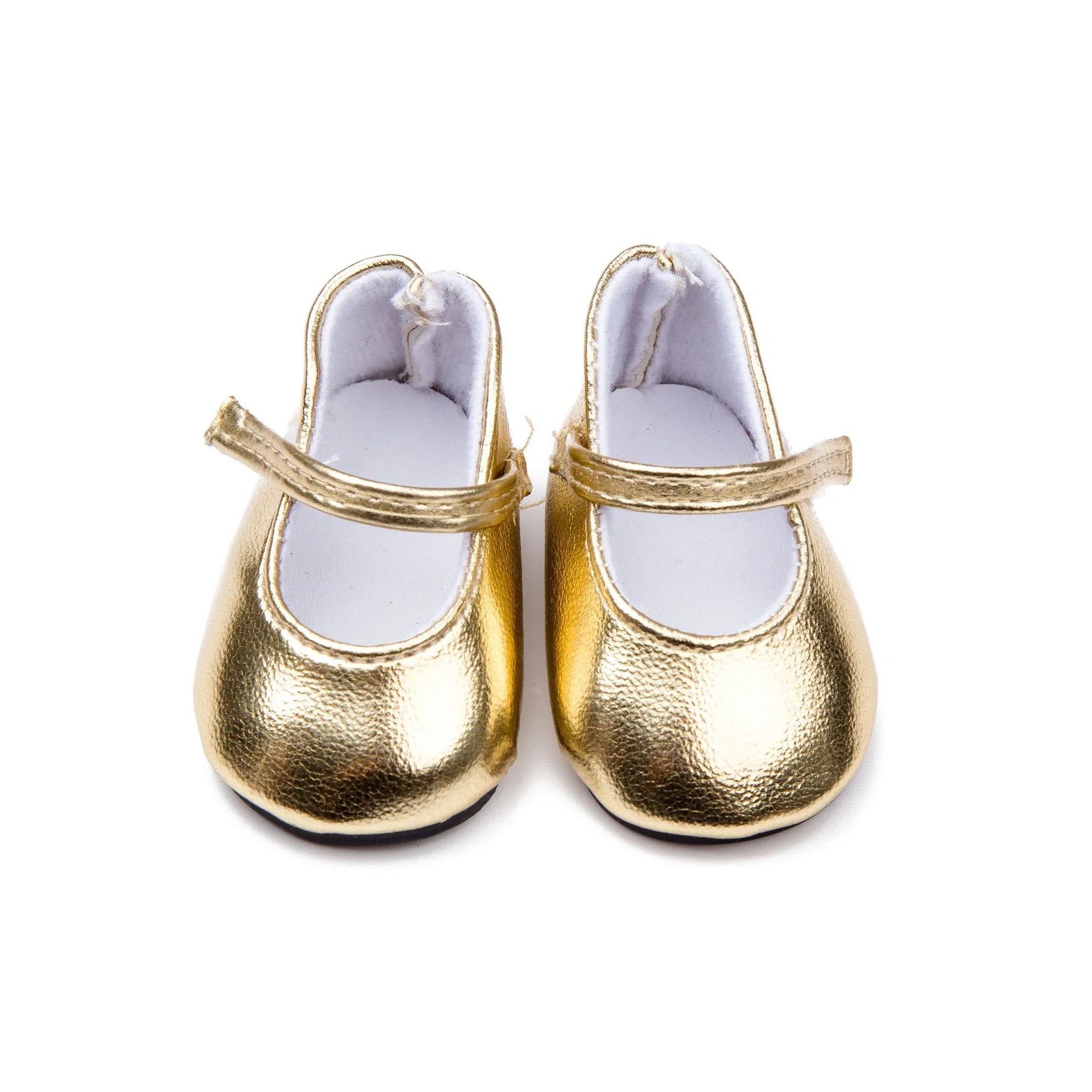 Stylish leather dolls' shoes in various colours, designed to perfectly complement American Girl dolls.