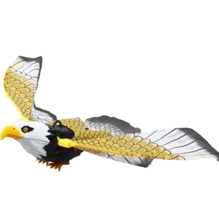 Interactive hanging eagle cat toy for dynamic play
