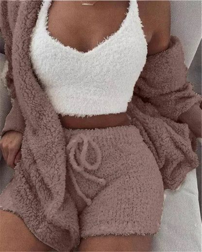 Premium luxury flannel loungewear set in a variety of stylish colours and sizes
