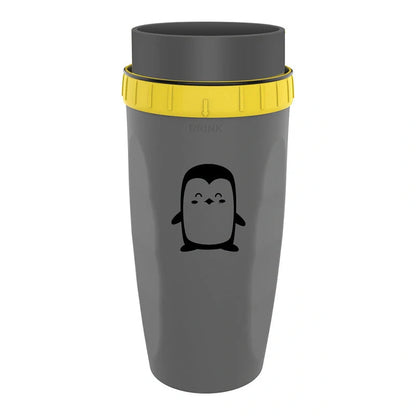 Twist Cup Travel Mug with double insulation and straw compatibility in various colors