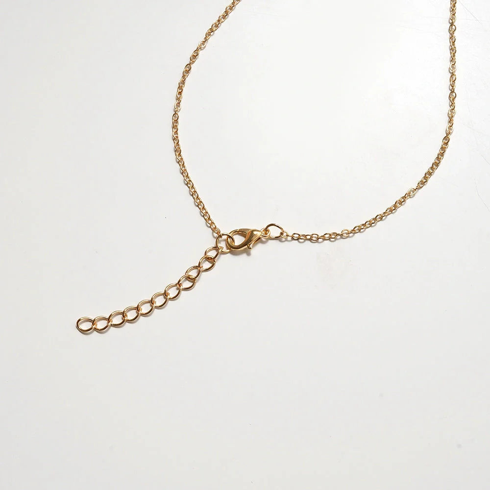 Elegant alloy sunflower pendant necklace with adjustable chain for versatile styling