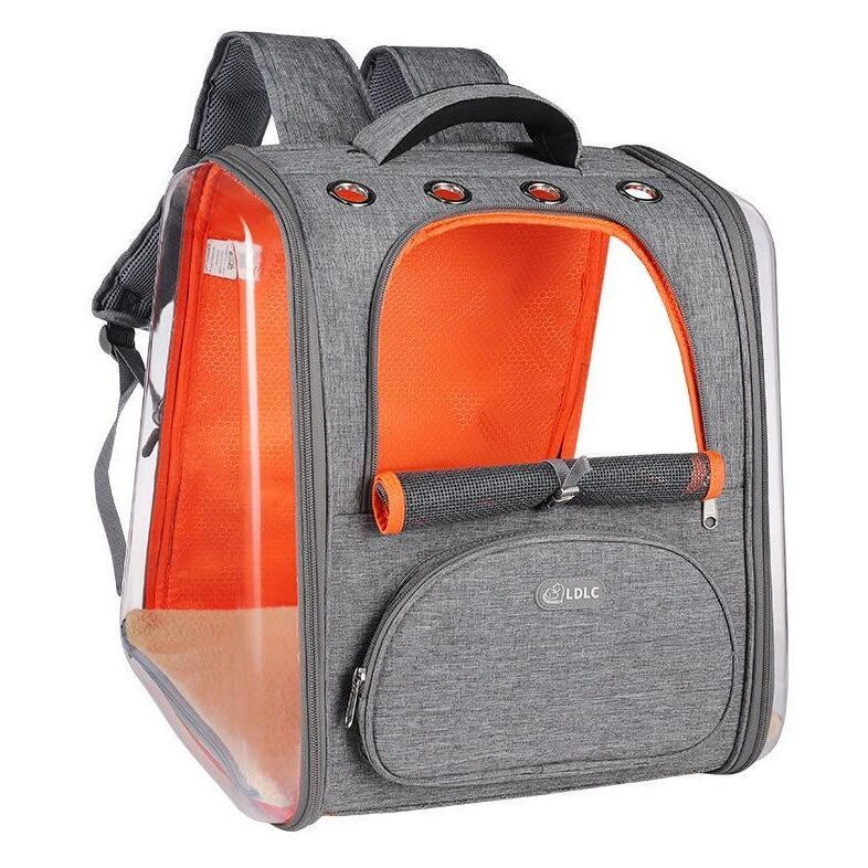 Portable Transparent Space Capsule Cat Bag in various colours, foldable for easy travel