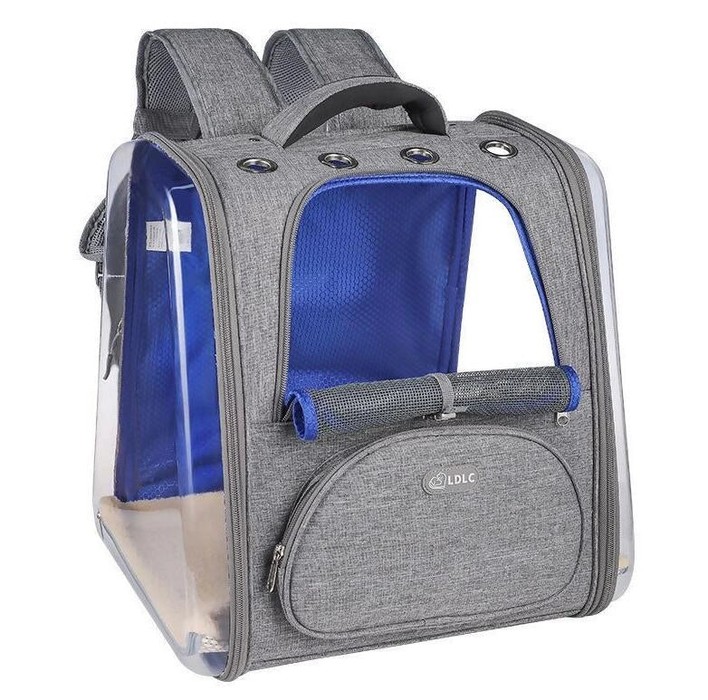 Portable Transparent Space Capsule Cat Bag in various colours, foldable for easy travel