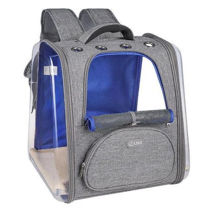 Portable Transparent Space Capsule Cat Bag in various colours, foldable for easy travel