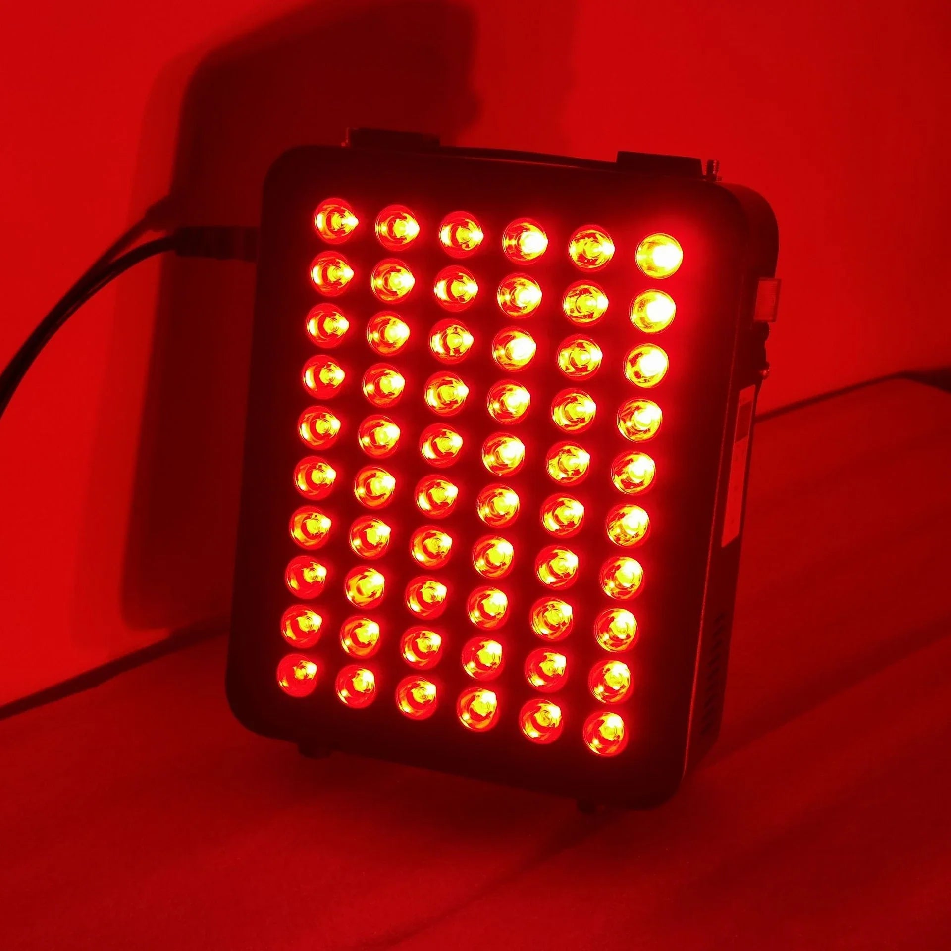 Red light therapy panel with 300W LED for skin rejuvenation, pain relief, and overall wellness