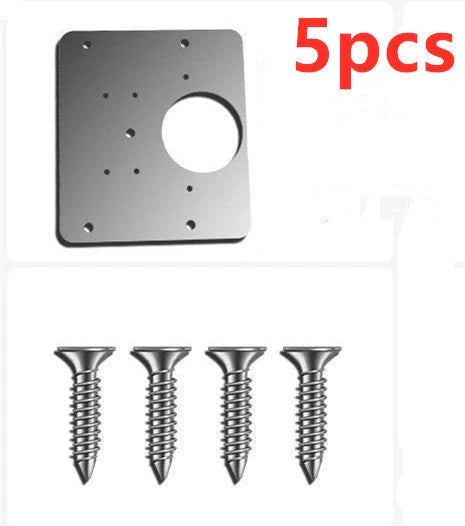 Stainless steel hinge repair installation device for furniture restoration