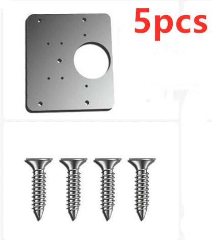 Stainless steel hinge repair installation device for furniture restoration