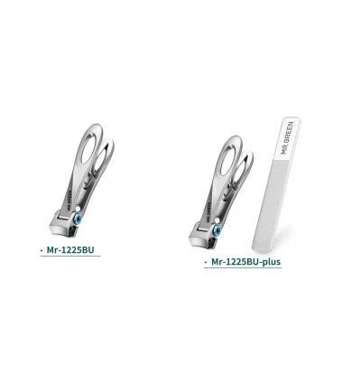 Stainless steel thick nail clippers for easy and precise toenail trimming