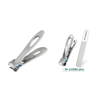 Stainless steel thick nail clippers for easy and precise toenail trimming