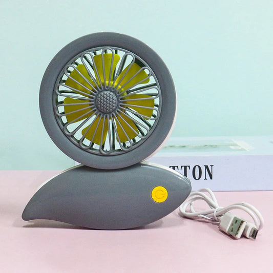 Outdoor Portable Hanging Neck Silent Fan in various colours with bladeless design