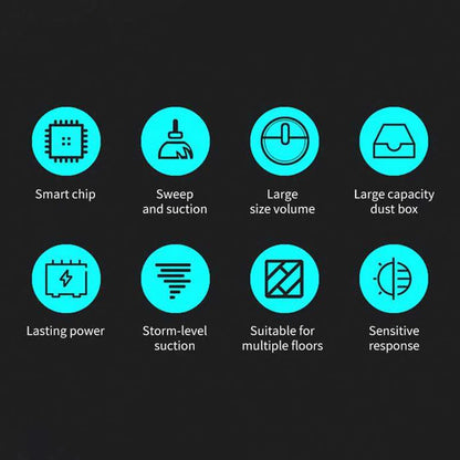 Intelligent Home Robot - Sophisticated Robotic Vacuum Cleaner for Effortless Cleaning in British Homes