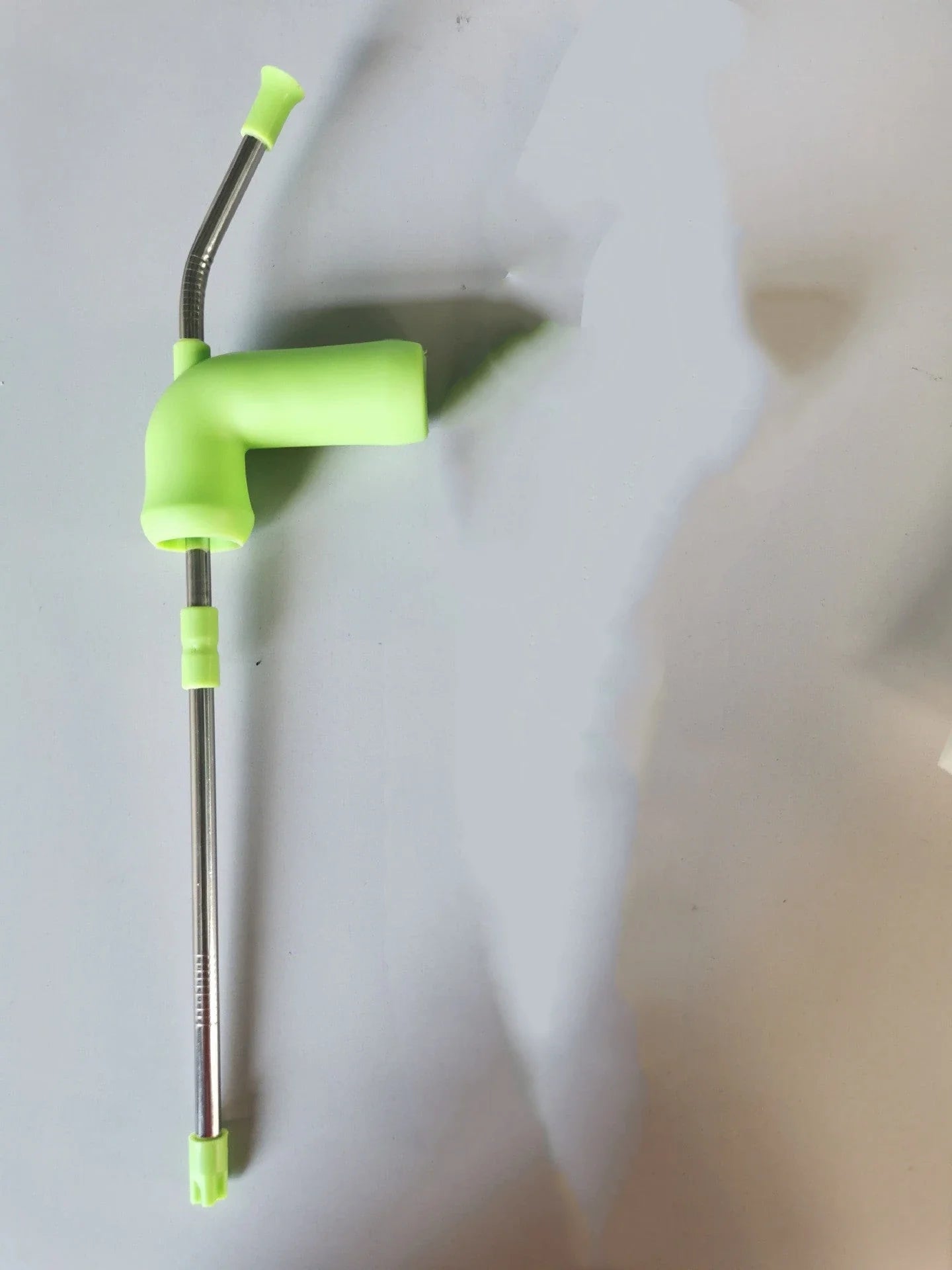 Slick Sipping Straw - Premium Stainless Steel and Plastic Party Accessory for Smooth, Fast-Flowing Beverage Enjoyment