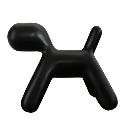 Resin balloon abstract dog ornament in various colours and sizes