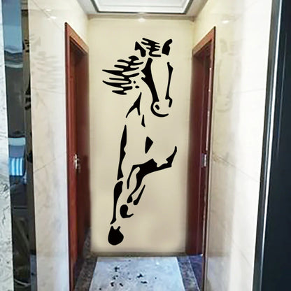 Horse Galloping Wall Sticker for bedroom and living room decoration