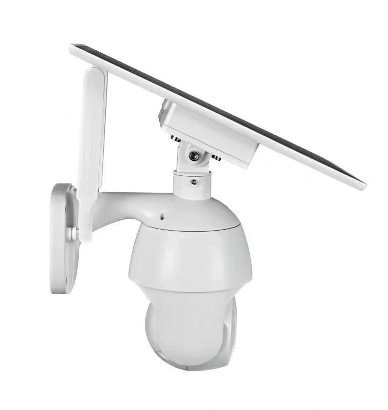 Solar-powered 4G security camera with 1080P resolution and night vision