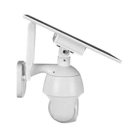 Solar-powered 4G security camera with 1080P resolution and night vision