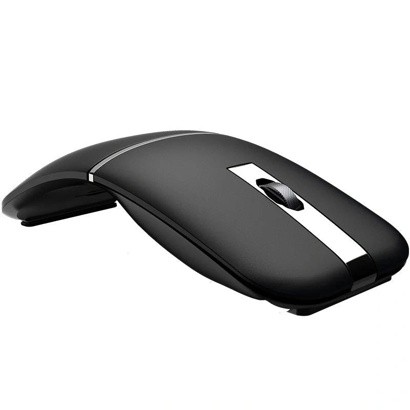 Dual-mode Bluetooth wireless mouse with 180° folding design in various colors