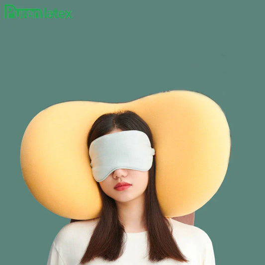 Luxurious memory foam pillow designed to cradle the head and neck like a cat's soft belly, providing unmatched comfort and support for deep, restorative sleep.