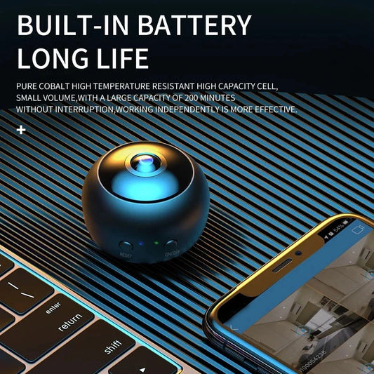 1080P HD Wifi Mini IP Camera with Night Vision for home security