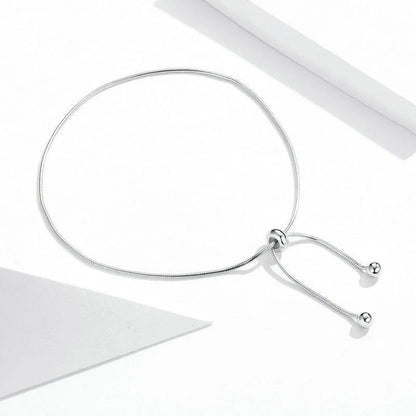 Elegant silver charm anklets with adjustable chain and premium 925 sterling silver construction