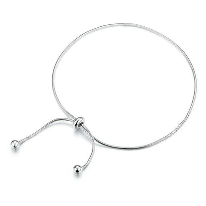 Elegant silver charm anklets with adjustable chain and premium 925 sterling silver construction