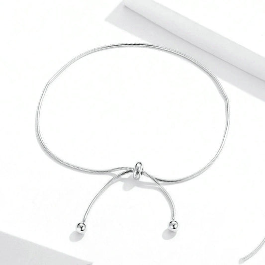 Elegant silver charm anklets with adjustable chain and premium 925 sterling silver construction