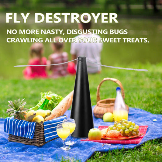 Compact outdoor mosquito repellent fan with safety blades in silver, black, gold, and white options