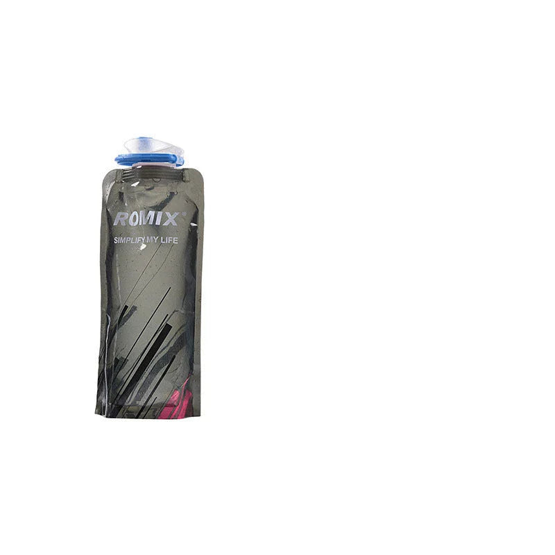 Collapsible, leak-proof water bottle made with durable, BPA-free materials for active outdoor use