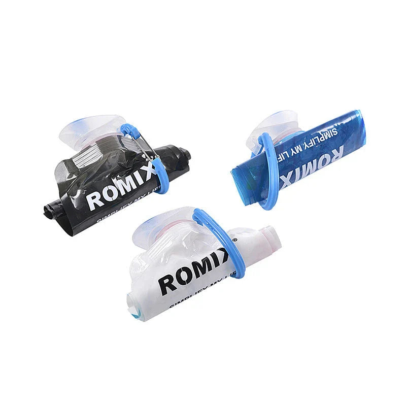 Collapsible, leak-proof water bottle made with durable, BPA-free materials for active outdoor use