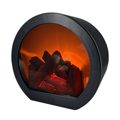 Dynamic Vision 3D Flame Touch Fireplace Lantern Lamp with realistic flame effect