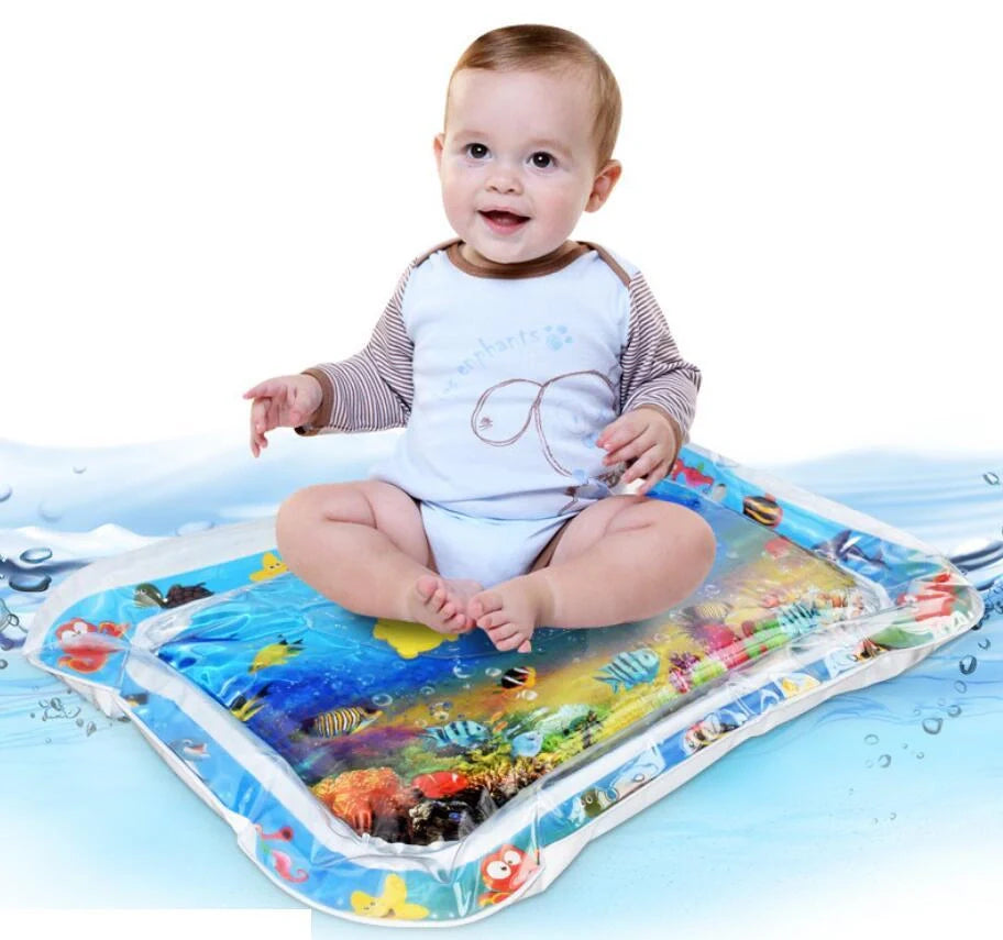 Baby Inflatable Water Mat for toddlers summer play, 66x50cm, PVC material