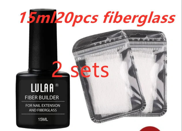 Professional Nail Extension Fiber Set for at-home salon-quality nails