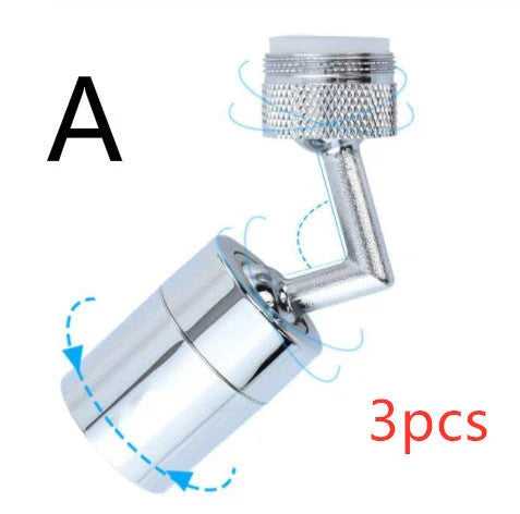 Premium 720-degree swivel kitchen faucet with oxygen-enriched water flow and multi-layer filtration for superior convenience and water quality