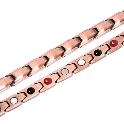 Premium weight loss and slimming bracelet with rhombus design for arthritis pain relief and improved circulation