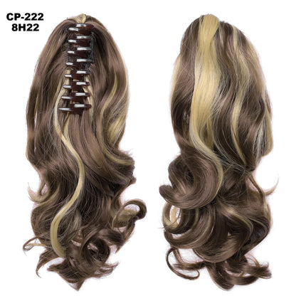 Stylish and realistic-looking hair extension ponytail wrap for versatile hairstyle upgrade
